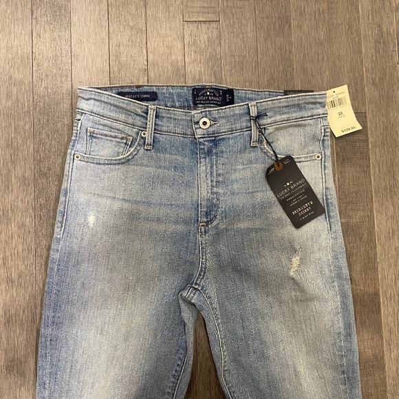 NWT Lucky Brand Bridgette Skinny High Rise Jeans - Picture 3 of 12